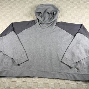 Under Armour Project Rock Oversized All Day‎ Hustle Hoodie Women's Large Gray